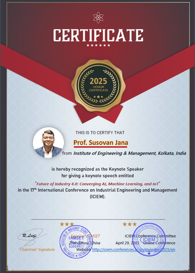 Certificates